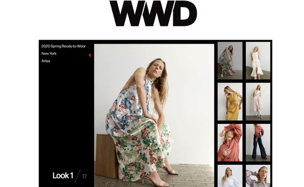 ARIAS Featured in WWD