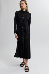 Godet Shirt Dress