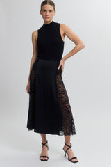 Sheer Flare Skirt