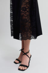 Sheer Flare Skirt