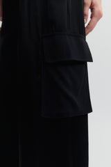 Elastic Straight Leg Pant