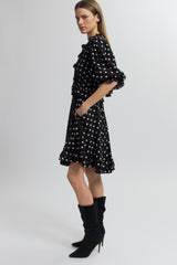 Ruffle Mini Dress
