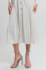 Godet Shirt Dress
