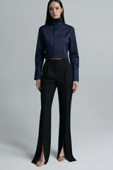 Cropped Signature Blouse