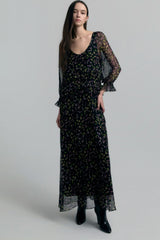KO Maxi Dress with Sleeves