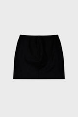 Pearl Beaded Mini Skirt