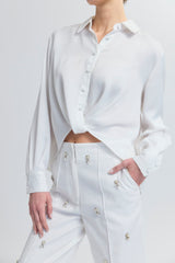 Twist Front Blouse