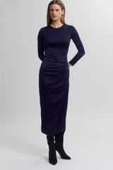 Draped Pencil Dress