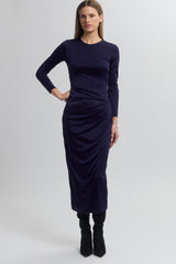 Draped Pencil Dress
