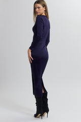 Draped Pencil Dress