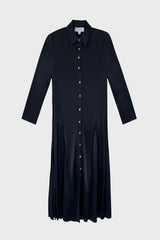 Godet Shirt Dress