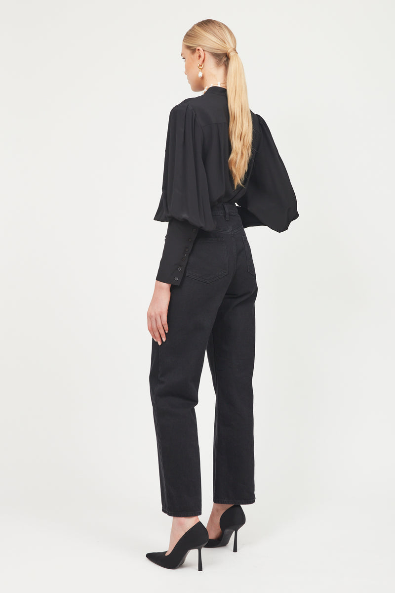 Signature Blouse with Elongated Cuffs