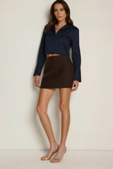 Cropped Signature Blouse