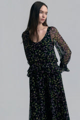 KO Maxi Dress with Sleeves