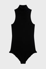 Cashmere Ruffle Bodysuit