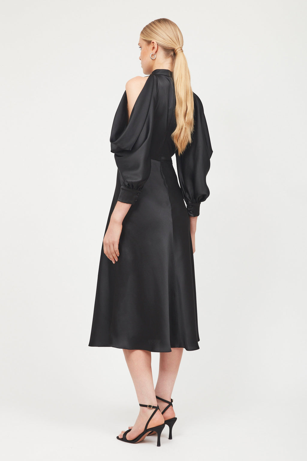 One-Shoulder Draped Dress - ARIAS New York