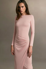 Pencil Dress with Open Back